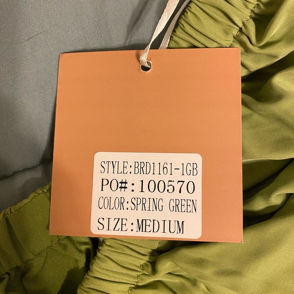 Bailey Rose Green Cutout Dress - Picture 3 of 4